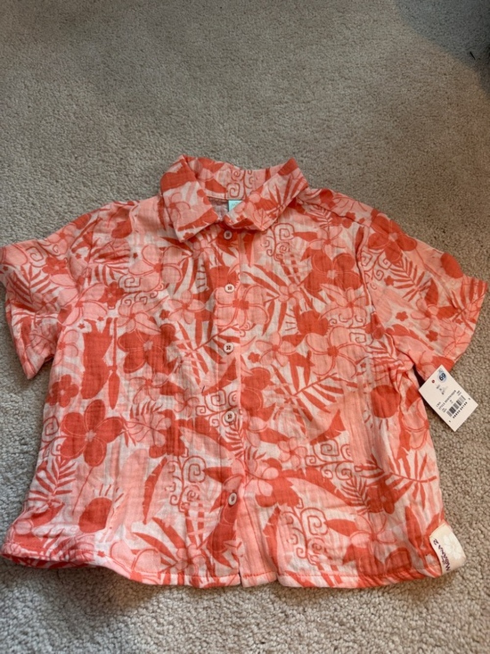 Boys Disney Moana 2 Top NWT